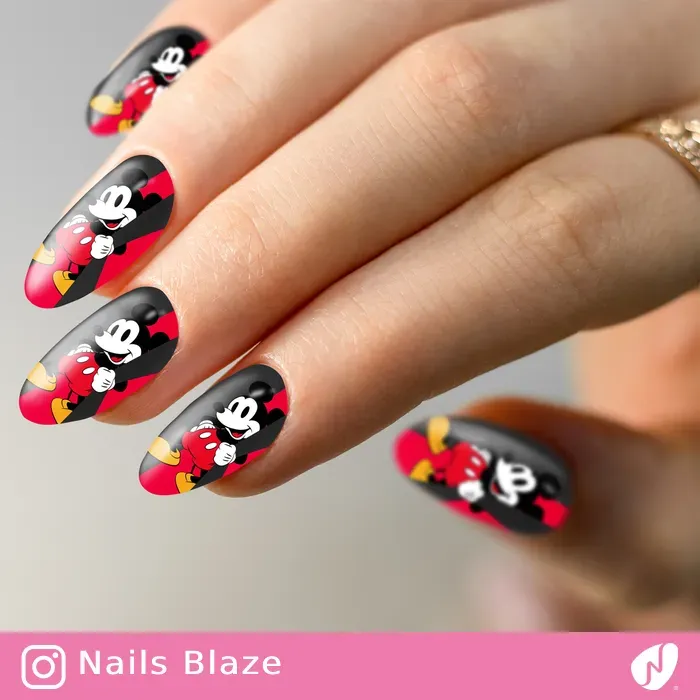 Mickey Mouse | Cartoon Nails - NB18